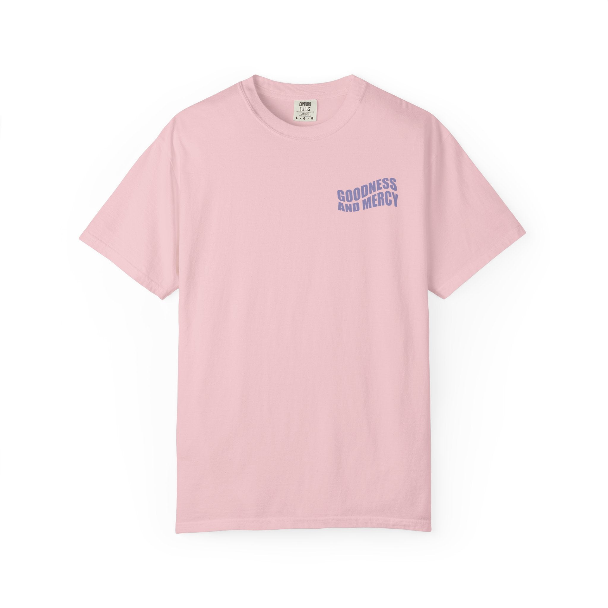 GOODNESS AND MERCY T-Shirt in Blossom/Violet