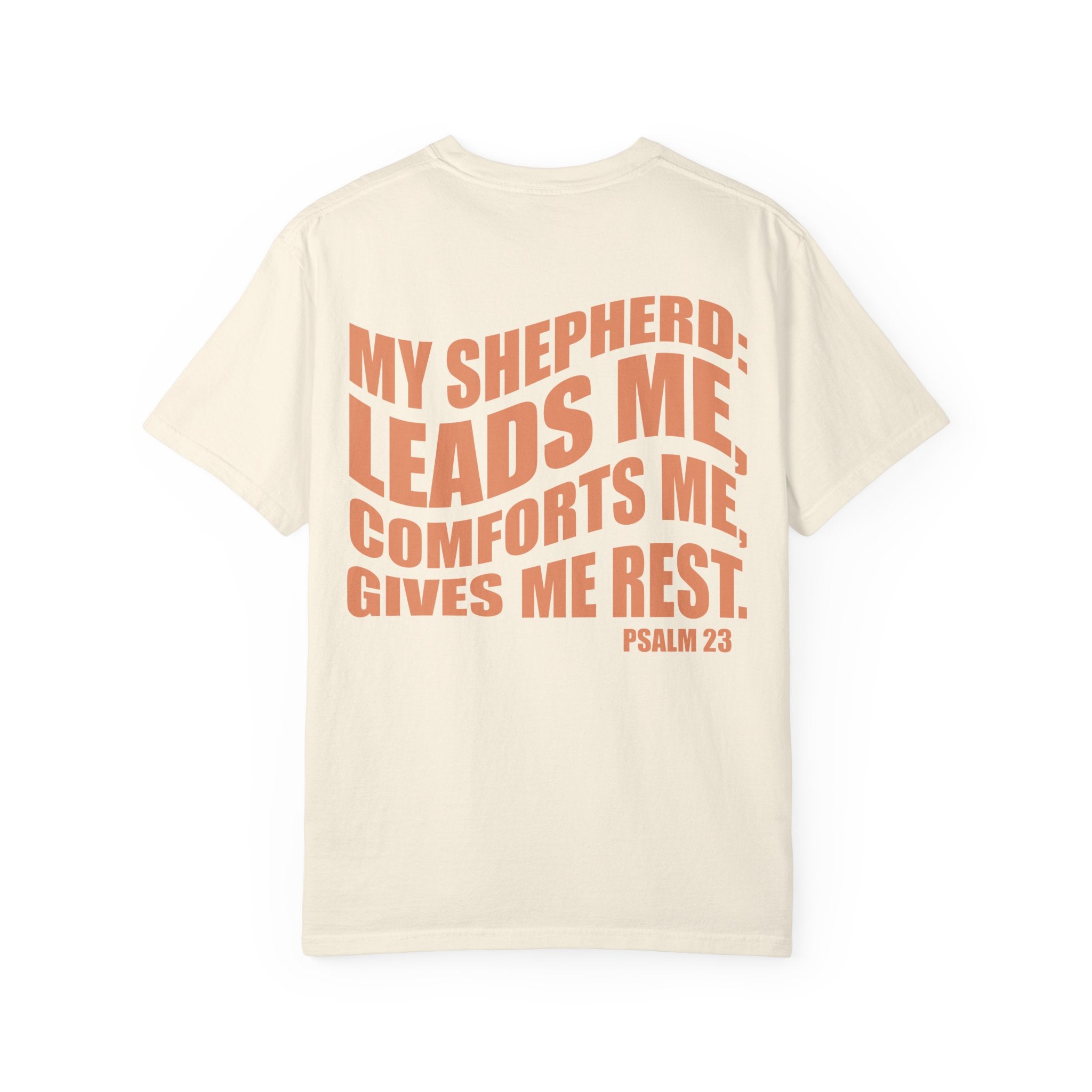 FOLLOW THE SHEPHERD T-Shirt in Ivory/Sunburst