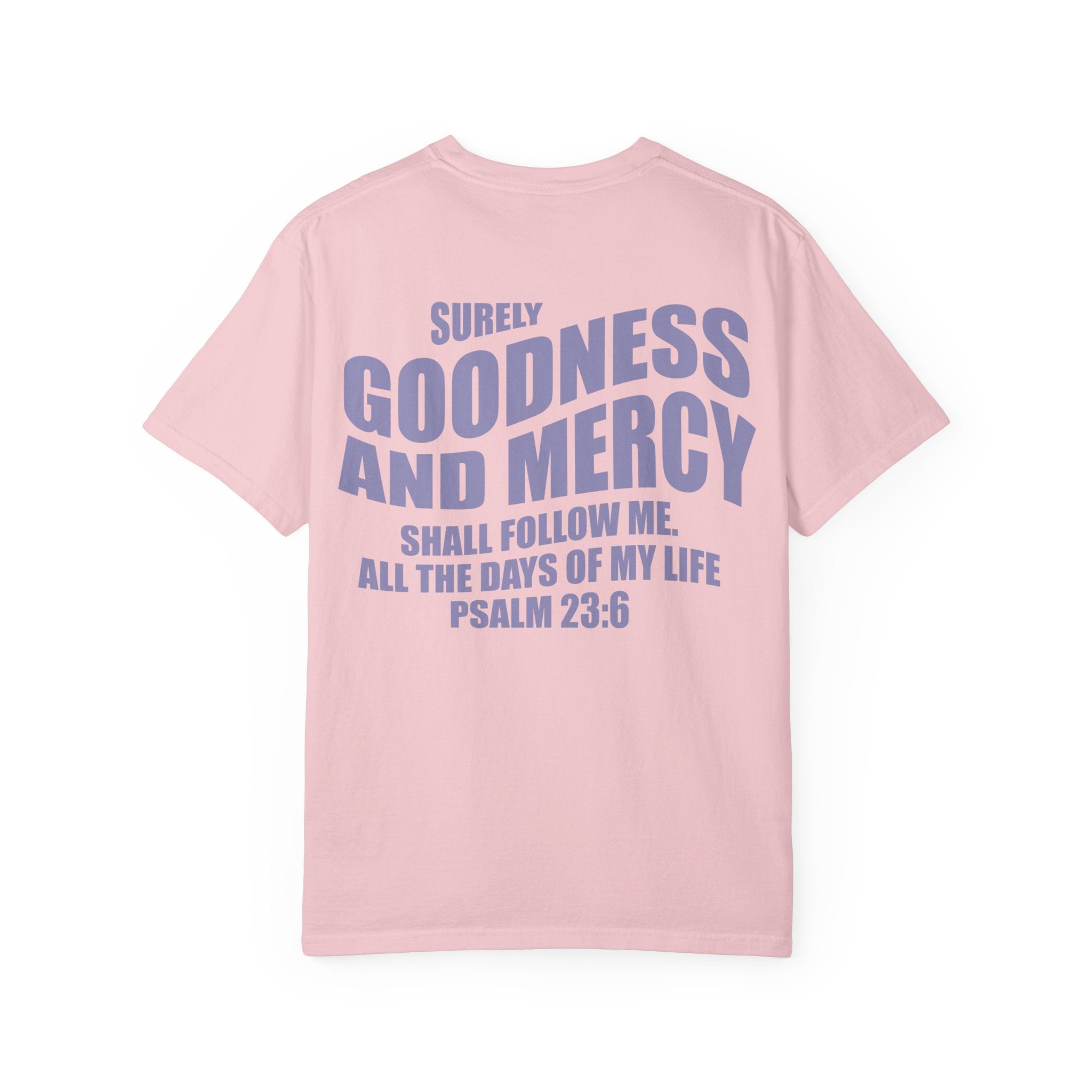 GOODNESS AND MERCY T-Shirt in Blossom/Violet